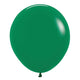 Sempertex Fashion Forest Green 18" Latex Balloons - 6pk