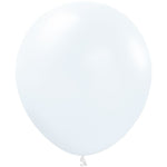 Sempertex Fashion White 18" Latex Balloons - 6pk
