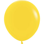 Sempertex Fashion Yellow 18" Latex Balloons - 6pk