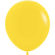 Sempertex Fashion Yellow 18" Latex Balloons - 6pk