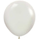 Sempertex Pastel Dusk Cream 18" Latex Balloons - 6pk