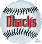 Arizona Diamondbacks MLB Baseball 18" Balloon