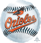 Baltimore Orioles MLB Baseball 18″ Balloon