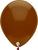 Cocoa Brown 12″ Latex Balloons (50 count)