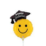 Image of   Graduation Smiley 19179 14 in Balloon from Funny Balloons California