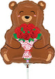 Rose Bouquet Bear 14" Balloon