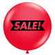 Tuftex Sale - Red - 100 Pack (Bulk) 17" Latex Balloons