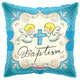 Cute Angels Baptism Boy 18" Foil