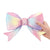 Multicolor Bow Mini Shape 14" Foil Balloon