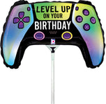Vivid Game Controller Birthday 14" Balloon (requires heat-sealing)