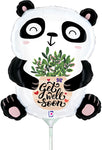 Get Well Soon Panda 14" Balloon