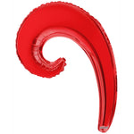 Kurly Wave - Red 14" Foil