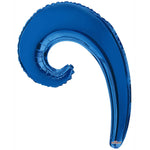 Kurly Wave - Royal Blue 14" Foil