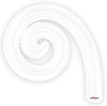 Kurly Spiral - White Gellibean 14"