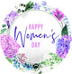 Happy Women's Day 18" Balloon