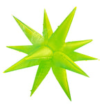 Neon Green Starburst 26″ Balloon