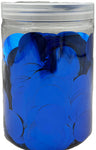 Royal Blue 2.5cm Metallic Confetti Jar