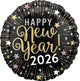 2026 New Year Celebration 17″ Balloon