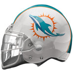 NFL Miami Dolphins Helmet - FLAT 21" Foil Balloon