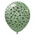 Kalisan Safari Leopard - Eucalyptus W/ Black Ink 12″ Latex Balloons (25 count)