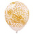 Kalisan Safari Mutant - Pink Blush W/ Gold Ink 12″ Latex Balloons (25 count)