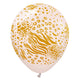 Kalisan Safari Mutant - Pink Blush W/ Gold Ink 12″ Latex Balloons (25 count)