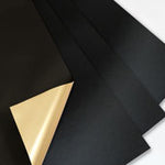 Floral Wrap Reversible Black and Gold (20 sheets)