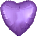 Pearl Lavender Decorator Heart 18" Balloon