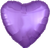 Pearl Lavender Decorator Heart 18" Balloon