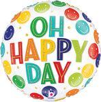 Oh Happy Day Smiley 9" Air-fill Balloon (requires heat sealing)