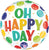 Oh Happy Day Smiley 9" Air-fill Balloon (requires heat sealing)