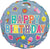 Birthday Denim Patches 9" Air-fill Balloon (requires heat sealing)
