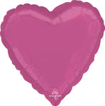 Heart - Bright Bubble Gum Pink 18″ Balloon