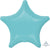 Robins Egg Blue Star 19″ Balloon