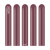 Burgundy 260 Latex Balloons (100 count)