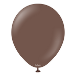 Chocolate Brown 12″ Latex Balloons by Kalisan from Instaballoons