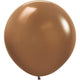 Sempertex Deluxe Coffee 24" Latex Balloons - 3pk