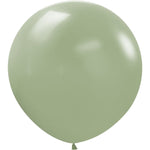 Sempertex Deluxe Eucalyptus Green 24" Latex Balloons - 3pk