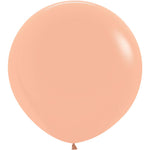 Sempertex Deluxe Peach Blush 24" Latex Balloons - 3pk
