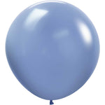 Sempertex Deluxe Periwinkle Blue 24" Latex Balloons - 3pk