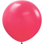 Sempertex Deluxe Raspberry 24" Latex Balloons - 3pk