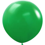 Sempertex Deluxe Shamrock Green 24" Latex Balloons - 3pk