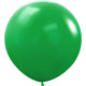 Sempertex Deluxe Shamrock Green 24" Latex Balloons - 3pk
