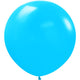 Sempertex Fashion Blue 24" Latex Balloons - 3pk