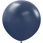 Sempertex Fashion Navy Blue 24" Latex Balloons - 3pk