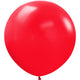 Sempertex Fashion Red 24" Latex Balloons - 3pk