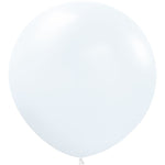 Sempertex Fashion White 24" Latex Balloons - 3pk