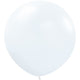 Sempertex Fashion White 24" Latex Balloons - 3pk