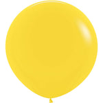 Sempertex Fashion Yellow 24" Latex Balloons - 3pk