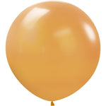 Sempertex Metallic Gold 24" Latex Balloons - 3pk